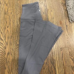 Lululemon grey/blue flair leggings